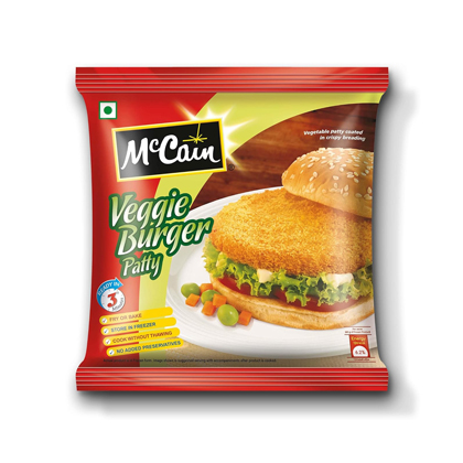 Mc Cain Frozen Veg Snacks Food Veggie Burger